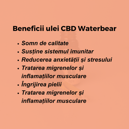 Ulei de CBD Waterbear 20%